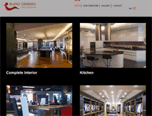 Tablet Screenshot of euro-design-furniture.com